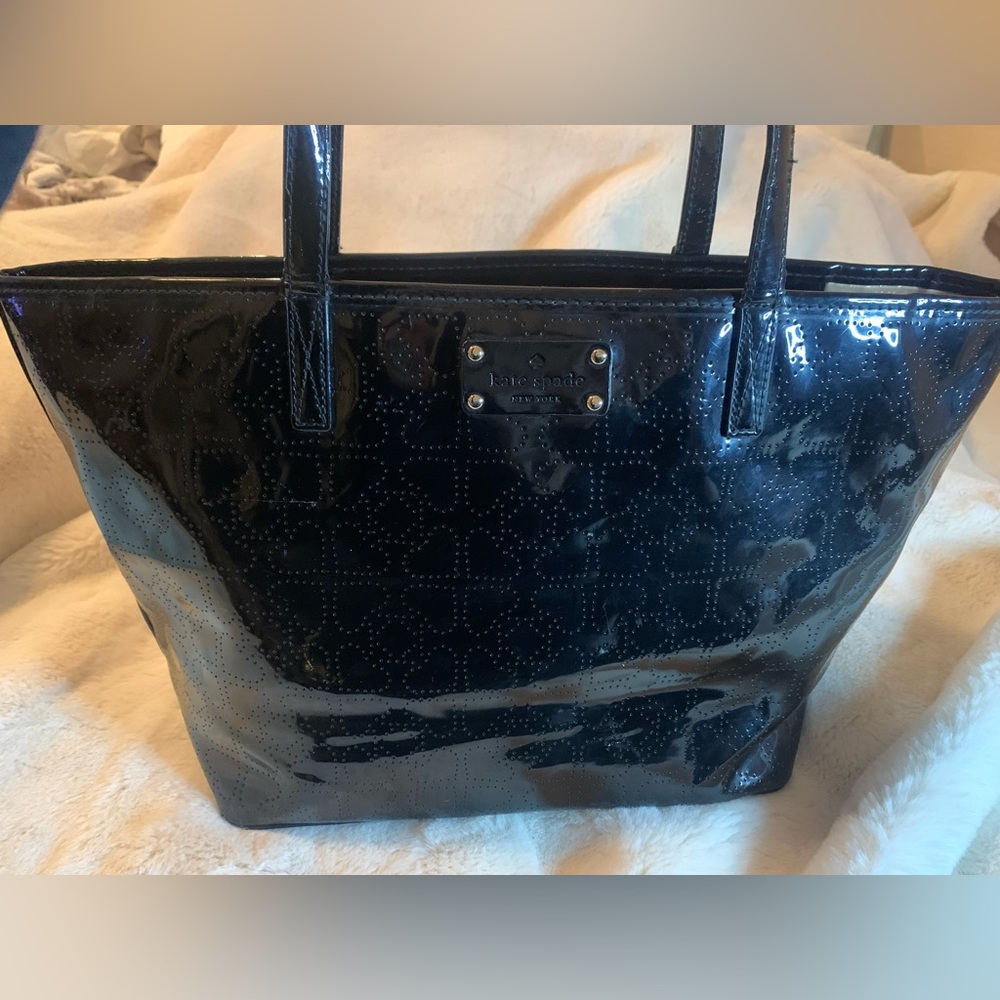 Kate Spade patent leather tote